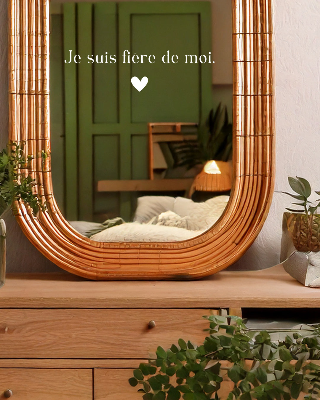 "Je suis fière de moi" affirmation positive